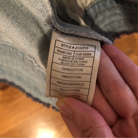 Jack by BB DAKOTA Light Blue Denim Jacket with Embroidered Details - Picture 6 of 8